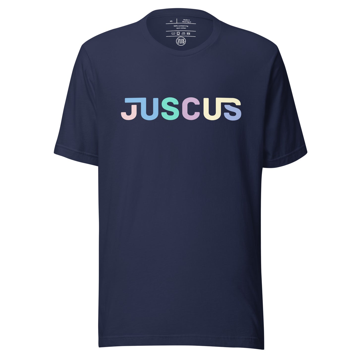 Pastel Logo Tee - Multicolor Dark